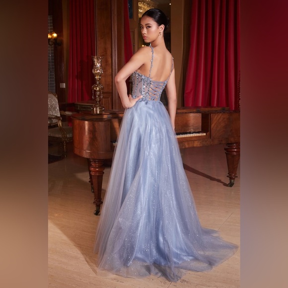 Norma Reed formal dress. Colour: Emerald. Size: 12. - Picture 2 of 2